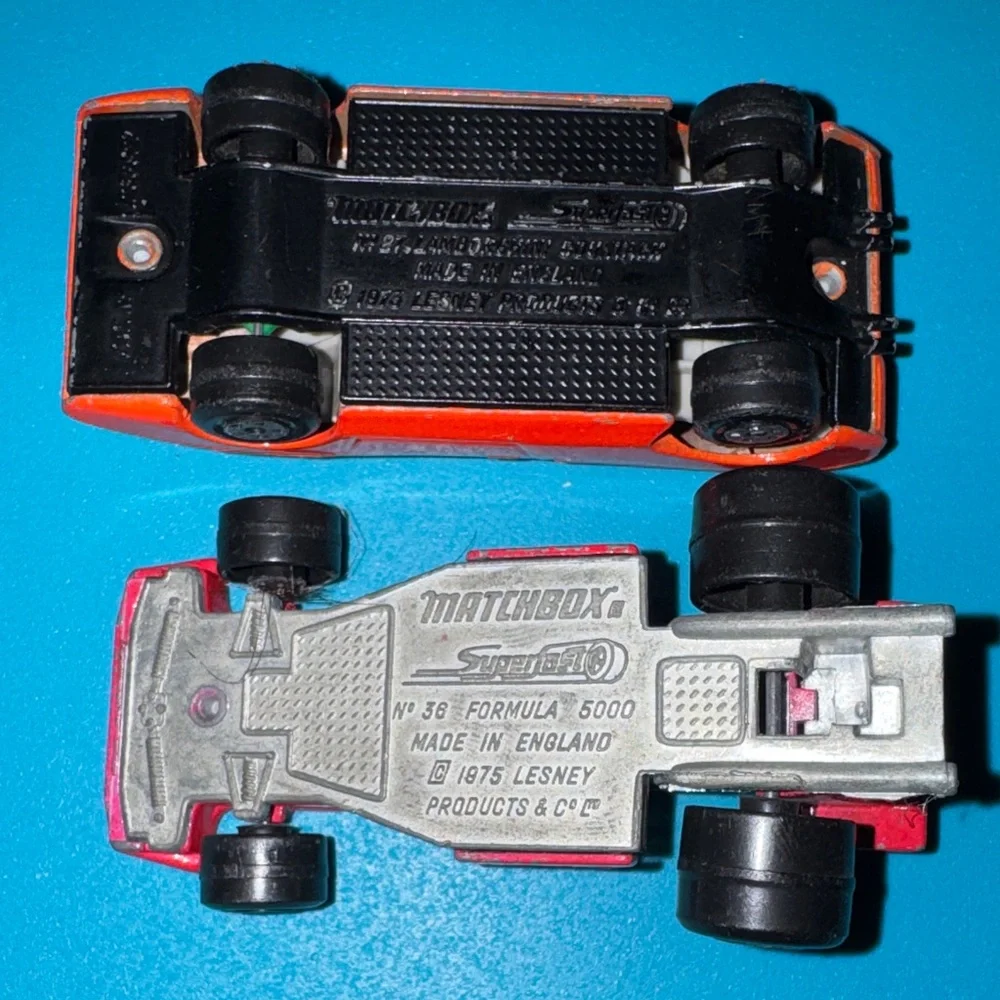 VTG Matchbox 1970s Race Car set of 5 RARE! Vintage Collectible 70s Die-Cast